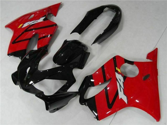 Carenagem Moto Honda CBR600 F4i 2004-2007 - Vermelho Preto Brilhante