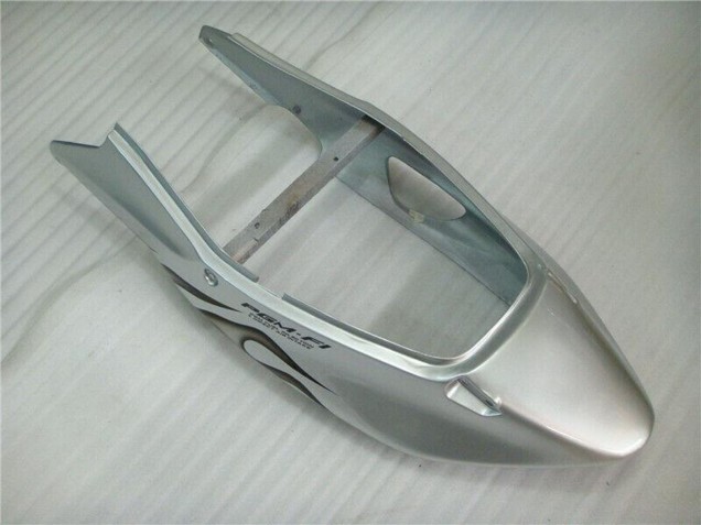Carenagem Moto Honda CBR1100XX Blackbird 1996-2007 - Prata Preto Chama