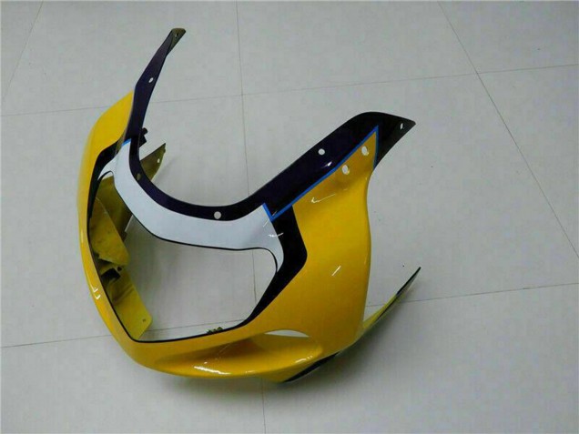 Carenagens Moto Suzuki GSXR 600/750 2001-2003 - Amarelo Azul Escuro Preto Brilhante