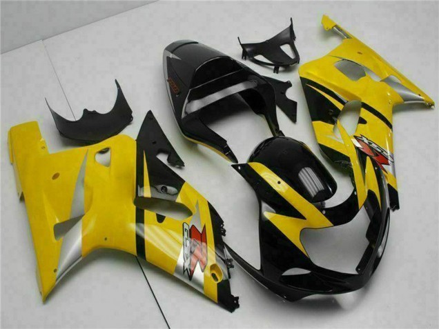 Carenagens Moto Suzuki GSXR 600/750 2001-2003 - Amarelo Preto
