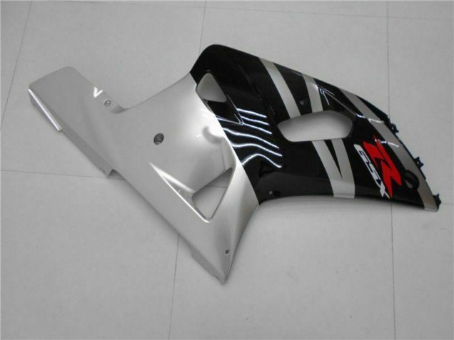 Carenagens Moto Suzuki GSXR 600/750 2001-2003 - Prata Preto Brilhante Vermelho