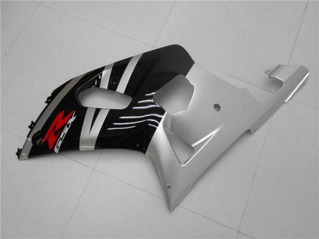 Carenagens Moto Suzuki GSXR 600/750 2001-2003 - Prata Preto Brilhante Vermelho