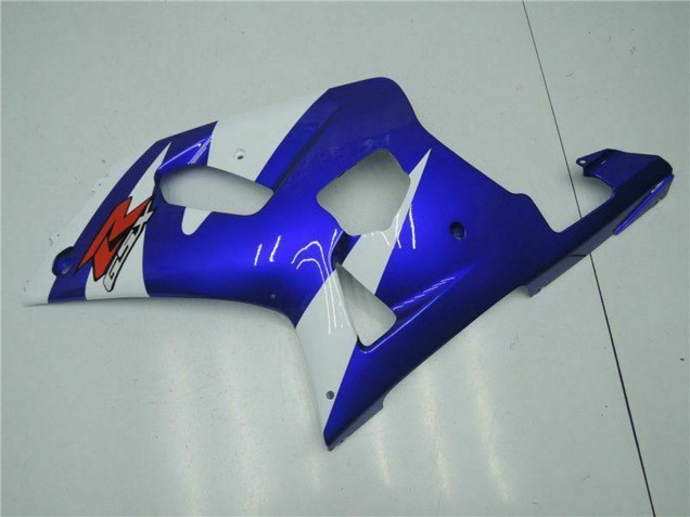 Carenagens Moto Suzuki GSXR 600/750 2001-2003 - Branco Azul Preto