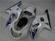 Carenagens Moto Suzuki GSXR 600/750 2001-2003 - Branco Prata Azul Preto