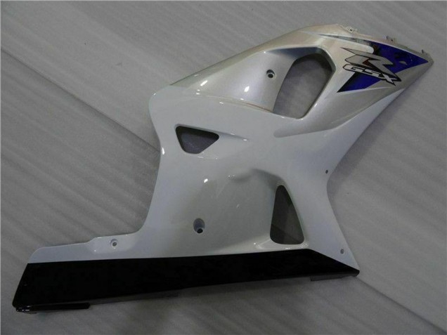 Carenagens Moto Suzuki GSXR 600/750 2001-2003 - Branco Prata Azul Preto