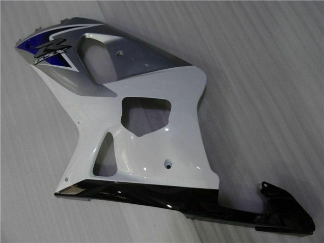 Carenagens Moto Suzuki GSXR 600/750 2001-2003 - Branco Prata Azul Preto