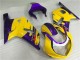 Carenagens Moto Suzuki GSXR 600/750 2001-2003 - Amarelo Roxo