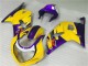 Carenagens Moto Suzuki GSXR 600/750 2001-2003 - Amarelo Roxo