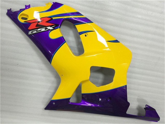 Carenagens Moto Suzuki GSXR 600/750 2001-2003 - Amarelo Roxo