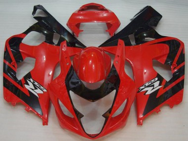 Carenagens Moto Suzuki GSXR 600/750 2004-2005 - Vermelho Preto