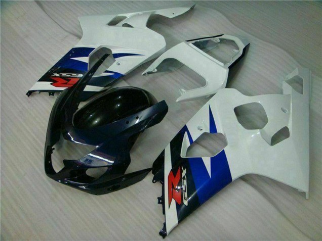 Carenagens Moto Suzuki GSXR 600/750 2004-2005 - Branco Azul Preto Brilhante Vermelho