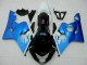 Carenagens Moto Suzuki GSXR 600/750 2004-2005 - Branco Azul Preto