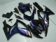 Carenagens Moto Suzuki GSXR 600/750 2006-2007 - Preto Brilhante Azul