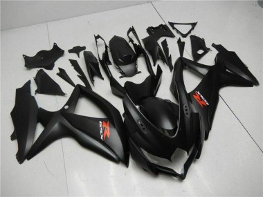 Carenagens Moto Suzuki GSXR 600/750 2008-2010 - Preto Fosco Vermelho