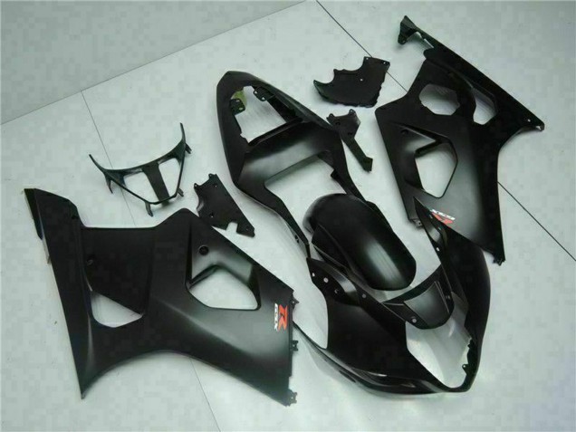 Carenagens Moto Suzuki GSXR 1000 2003-2004 - Preto Fosco Vermelho