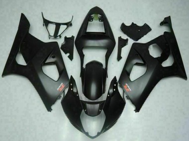 Carenagens Moto Suzuki GSXR 1000 2003-2004 - Preto Fosco Vermelho