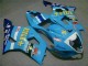 Carenagens Moto Suzuki GSXR 1000 2003-2004 - Azul Branco Amarelo Rizla