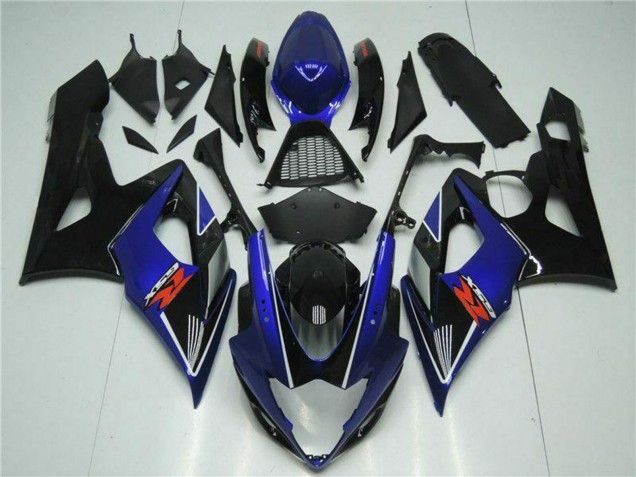 Carenagens Moto Suzuki GSXR 1000 2005-2006 - Azul Preto