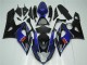 Carenagens Moto Suzuki GSXR 1000 2005-2006 - Azul Preto