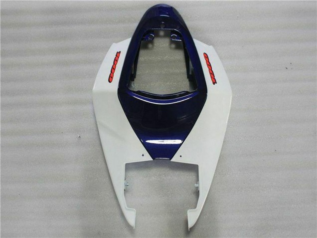 Kits Carenagem Moto Suzuki GSXR 1000 2005-2006 - Branco Azul Preto Brilhante