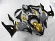 Carenagens Moto Kawasaki Ninja 400 2018-2024 - Nardo Cinzento Ouro Preto