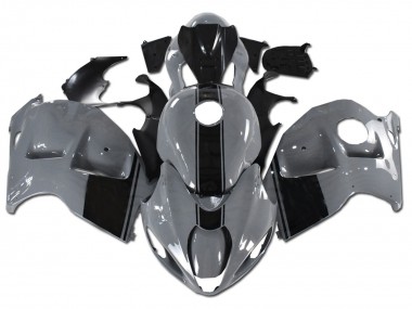 Carenagens Moto Suzuki GSXR 1300 Hayabusa 1996-2007 - Nardo Cinzento Preto No Decal