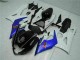 Carenagem Moto Suzuki GSXR 1000 2005-2006 - Branco Azul Preto Brilhante