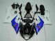 Carenagem Moto Suzuki GSXR 1000 2005-2006 - Branco Azul Preto Brilhante