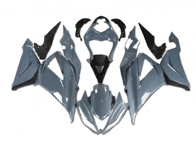 Carenagens Moto Kawasaki ZX6R 2013-2018 - Nardo Cinzento