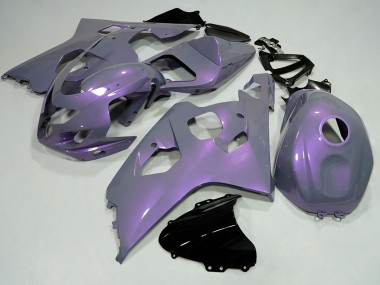 Carenagens Moto Honda CBR600RR 2007-2008 - Camaleão Cinzento Dazz Roxo Pérola