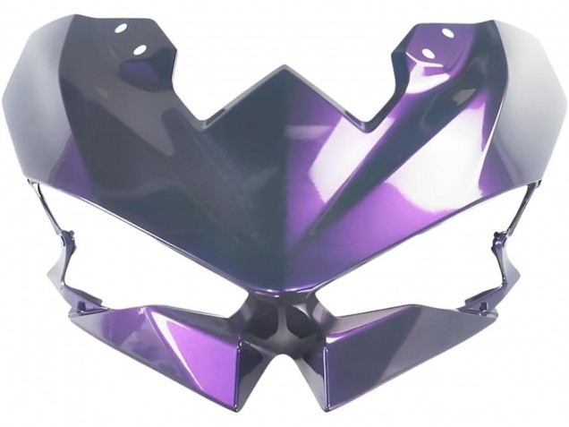 Carenagens Moto Kawasaki Ninja 500 EX500R 2024-2025 - Camaleão Cinzento Dazz Roxo Pérola