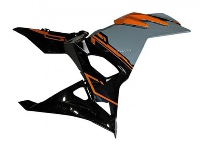Carenagens Moto Kawasaki Ninja 500 EX500R 2024-2025 - Nardo Cinzento Laranja Preto