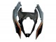 Carenagens Moto Kawasaki Ninja 500 EX500R 2024-2025 - Nardo Cinzento Laranja Preto