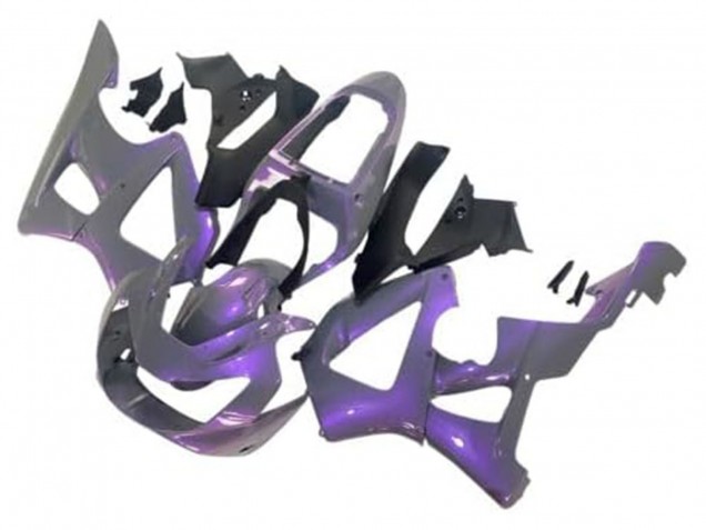 Carenagens Moto Honda CBR900RR 929 2000-2001 - Camaleão Cinzento Dazz Roxo Pérola