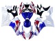 Carenagens Moto Honda CBR1000RR-R 2020-2023 - Branco Vermelho Azul