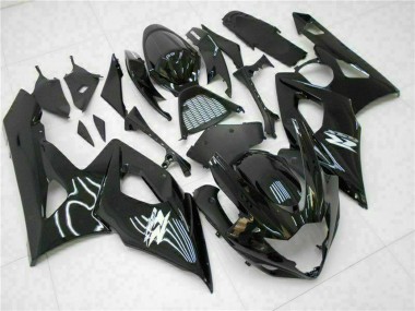 Carenagem Moto Suzuki GSXR 1000 2005-2006 - Preto Brilhante