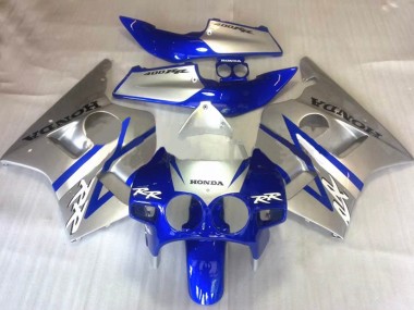 Carenagens Moto Honda CBR400RR NC23 1987-1989 - Prata Azul