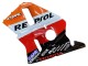 Carenagens Moto Honda CBR400RR NC23 1987-1989 - Laranja Branco Vermelho Preto Brilhante Repsol HRC