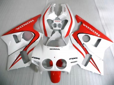 Carenagens Moto Honda CBR400RR NC23 1987-1989 - Branco Vermelho