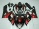 Carenagem Moto Suzuki GSXR 1000 2005-2006 - Vermelho Preto Brilhante