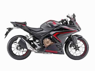 Carenagens Moto Honda CBR400R 2022 - Preto Fosco Vermelho