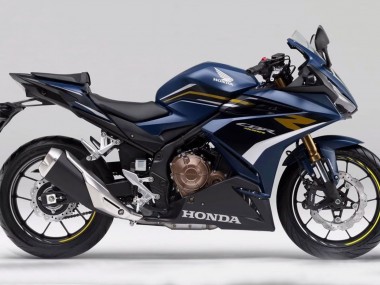 Carenagens Moto Honda CBR400R 2022 - Azul Escuro Preto Fosco