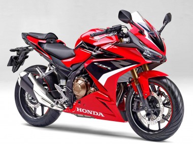 Carenagens Moto Honda CBR400R 2022 - Vermelho Branco Preto Brilhante
