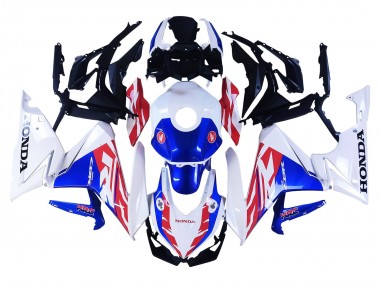Carenagem Moto Honda CBR400R 2022 - Branco Vermelho Azul
