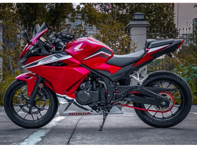 Carenagens Moto Honda CBR400R 2022 - Vermelho Branco