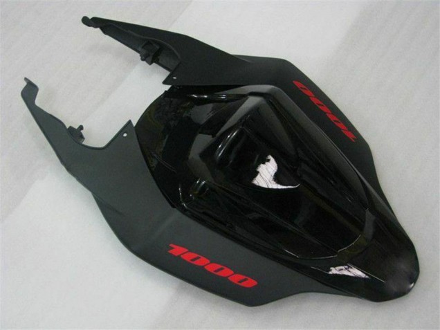 Carenagens Moto Suzuki GSXR 1000 2007-2008 - Preto Brilhante Preto Fosco Vermelho