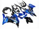 Carenagens Moto Kawasaki ZX25R ZX-25R 2019-2025 - Azul Branco Preto Fosco
