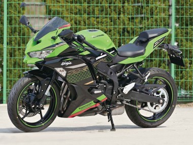 Carenagens Moto Kawasaki ZX25R ZX-25R 2019-2025 - Verde Preto Vermelho Honeycomb