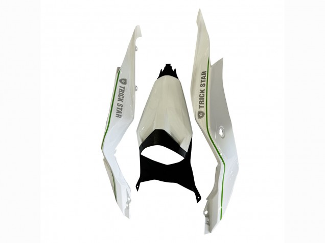 Carenagens Moto Kawasaki ZX25R ZX-25R 2019-2025 - Branco Prata Verde Preto Trick Star