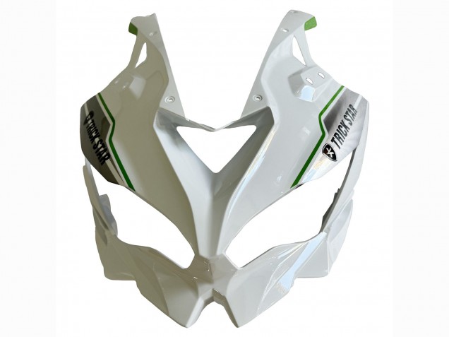 Carenagens Moto Kawasaki ZX25R ZX-25R 2019-2025 - Branco Prata Verde Preto Trick Star
